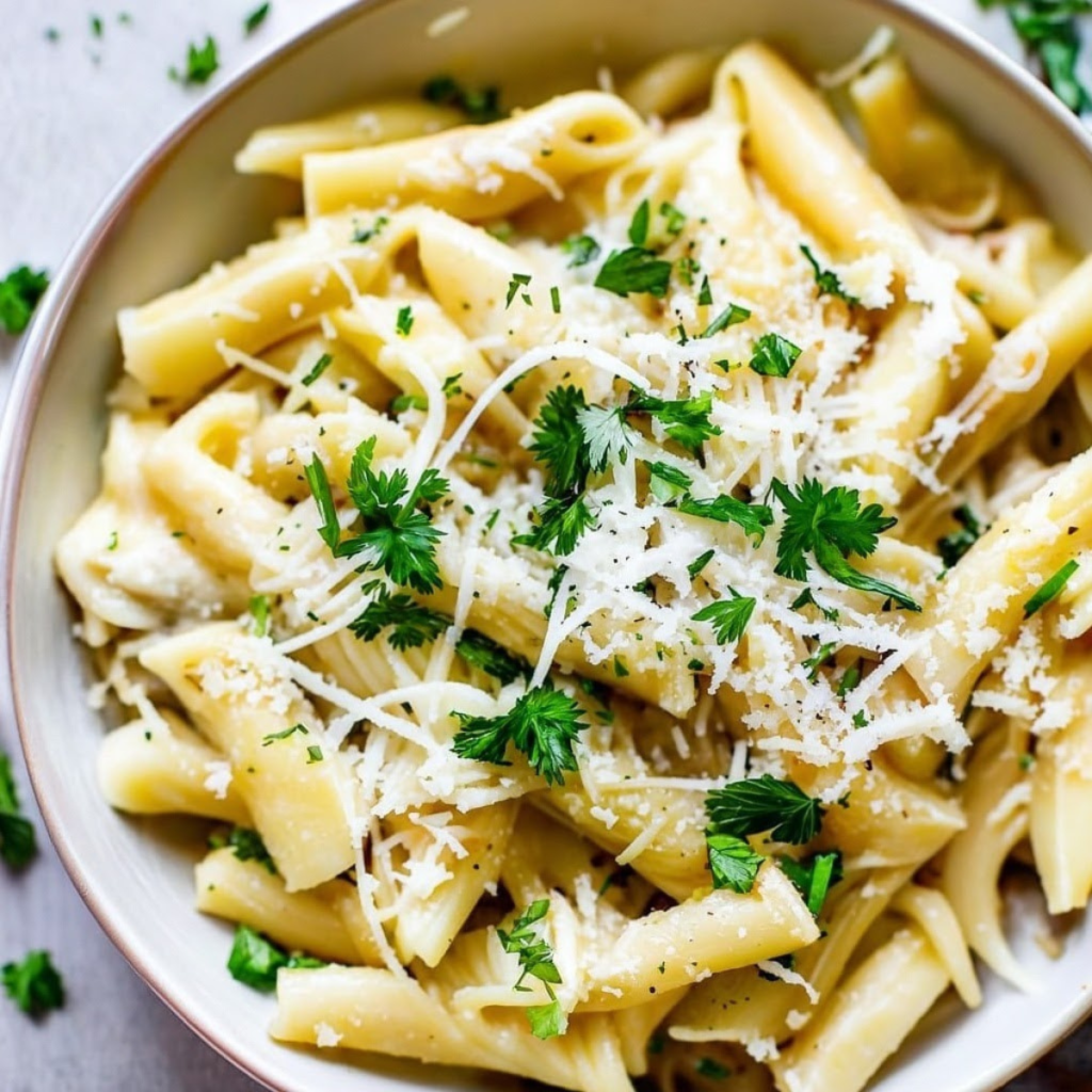 Creamy Garlic Parmesan Pasta