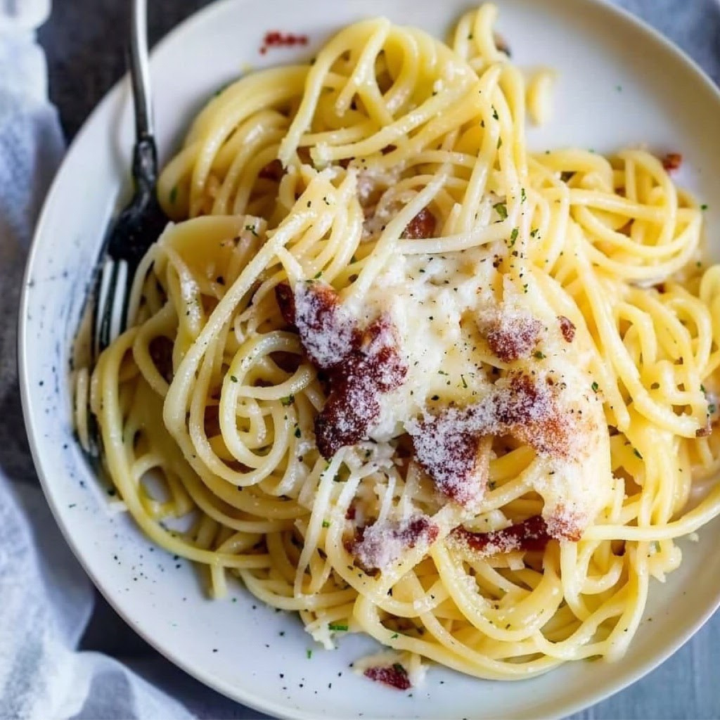 Spaghetti Carbonara Delight